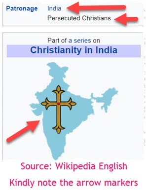 wikipedia image on christianity in india-persecuted Christians