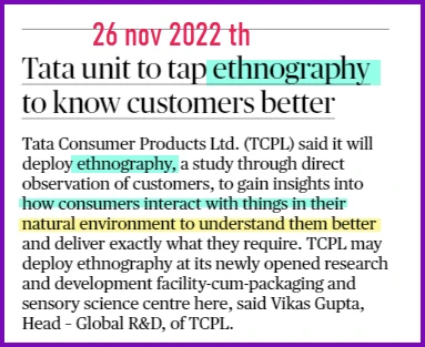 Tata -ethnographic study -
