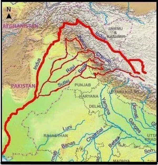 River Indus basin