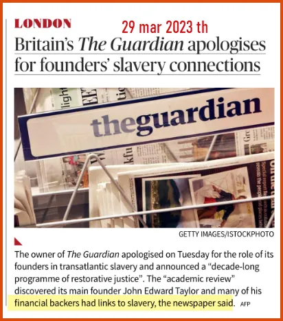 money earned through slavery-britain -guardian