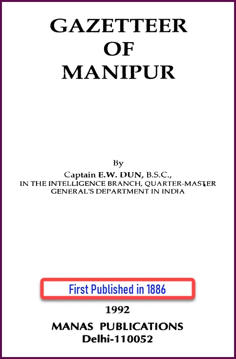 Manipur Gazetteer