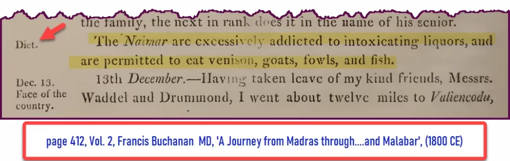 liquor consumption of nairs